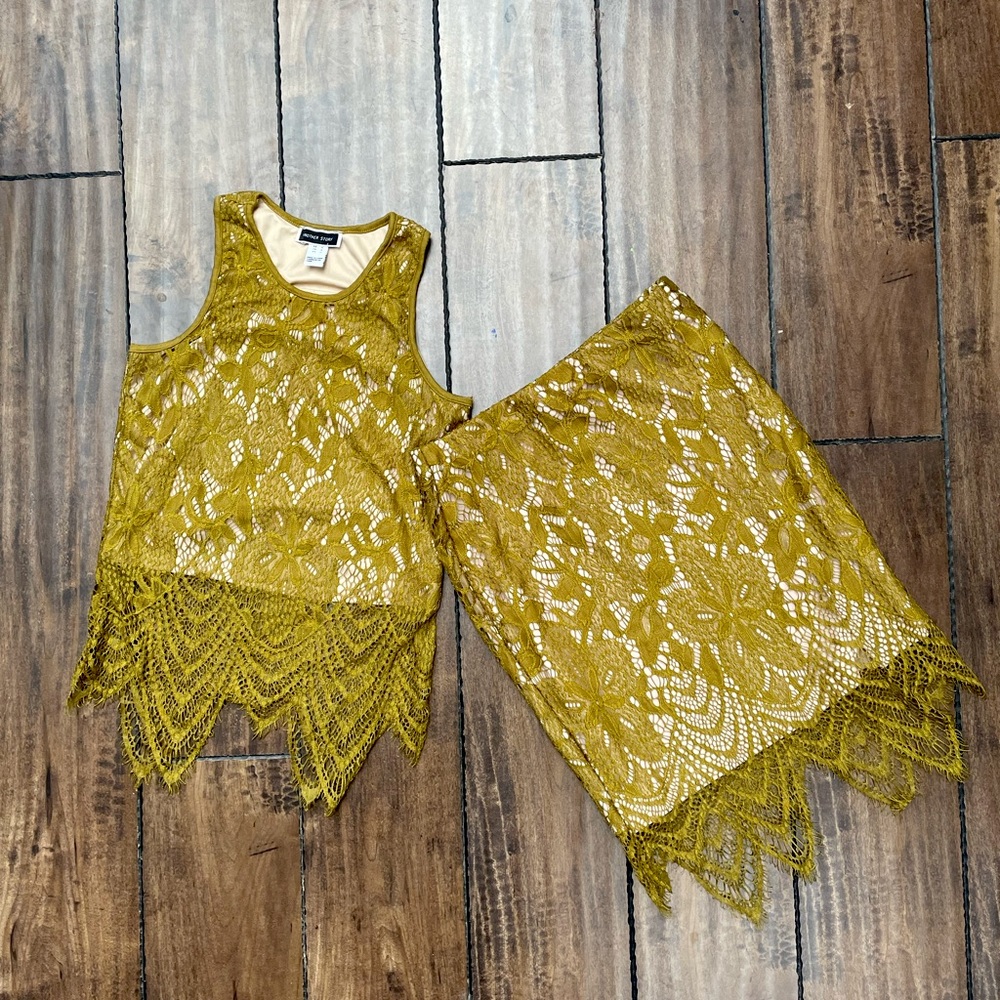 Another Story Sleeveless Top and Skirt